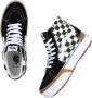 Vans Zwarte Casual Hoge Dames Sneakers Black Dames - Thumbnail 2