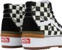 Vans Zwarte Casual Hoge Dames Sneakers Black Dames - Thumbnail 3