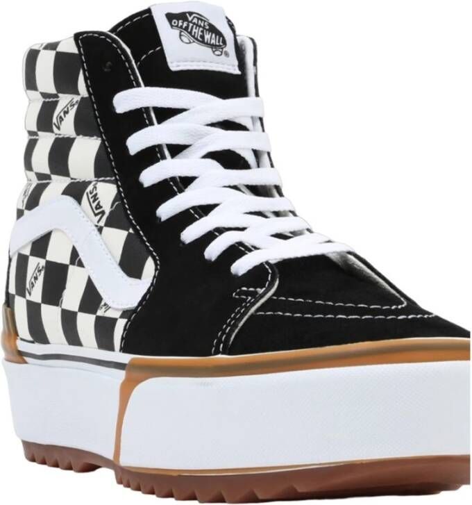 Vans Zwarte Casual Hoge Dames Sneakers Black Dames