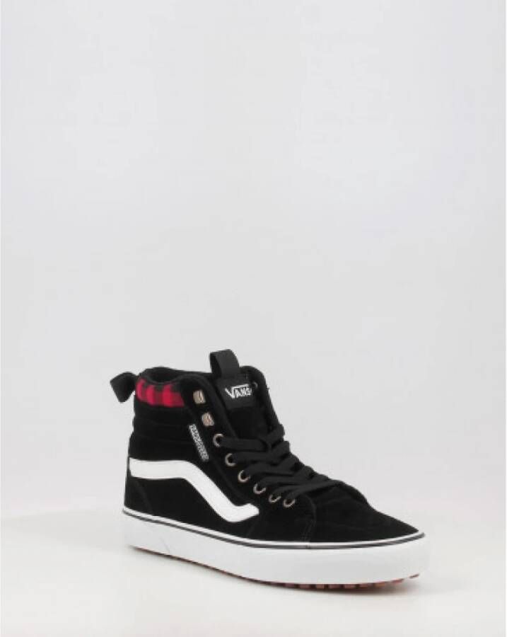 Vans Zwarte Heren Sneakers met Veters Zwart Heren