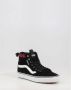 Vans Zwart Rood Filmore Hi Top Sneakers Black Heren - Thumbnail 2