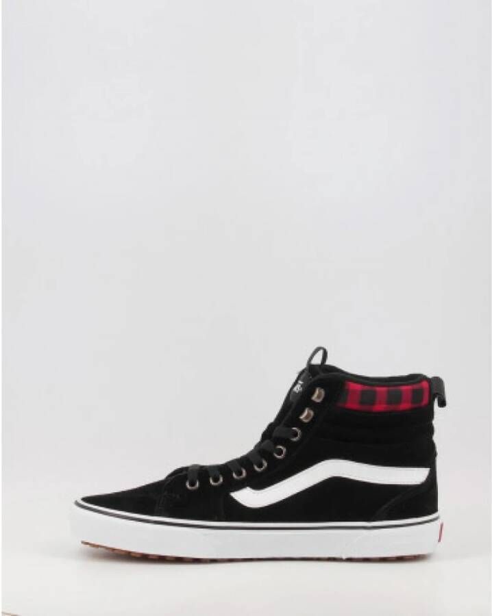 Vans Zwarte Heren Sneakers met Veters Zwart Heren