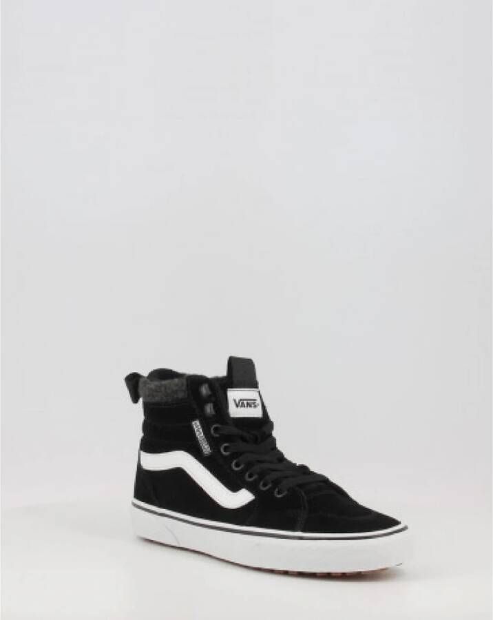 Vans Zwarte Hi-Top Sneakers voor Dames Zwart Dames