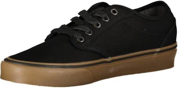 Vans Zwarte sportsneakers met veters Black Heren