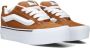 Vans Zwarte Suède Sneakers met Witte Accenten Brown Dames - Thumbnail 2