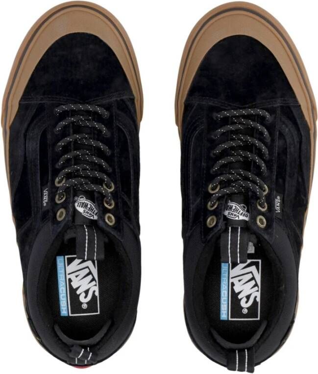 Vans Zwart gum Outdoor Schoenen Vetersluiting Black Heren