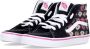 Vans Zwart Roze Sk8-hi Sneaker Liefde Black - Thumbnail 4