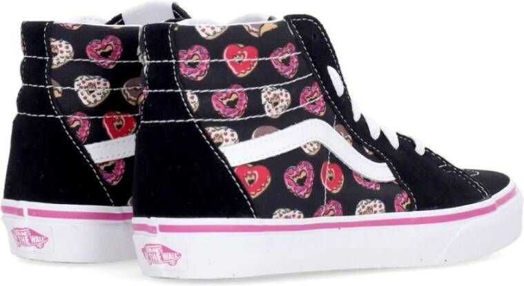 Vans Zwart Roze Sk8-hi Sneaker Liefde Black Dames