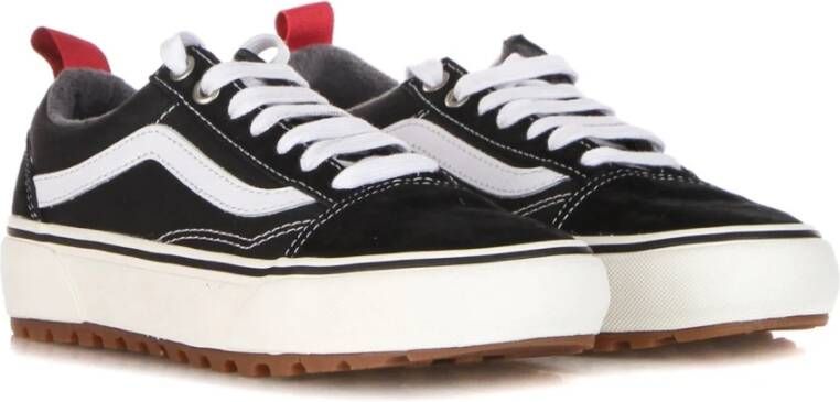 Vans Zwart Wit Lage Sneaker met Primaloft Padding Black Dames