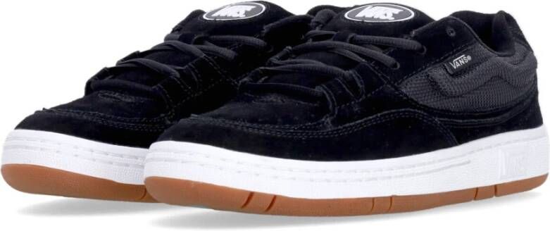 Vans Zwart Wit Lage Top Sneaker Gemoderniseerde Jaren 90 Stijl Black Heren