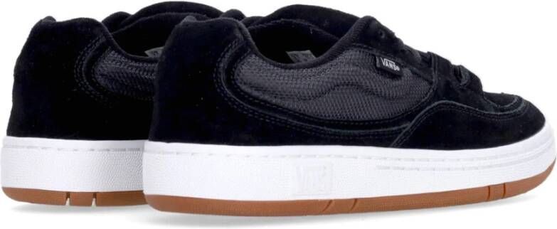 Vans Zwart Wit Lage Top Sneaker Gemoderniseerde Jaren 90 Stijl Black Heren