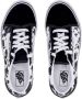 Vans Zwart Wit Lage Top Sneakers Dierenprint Black Heren - Thumbnail 6