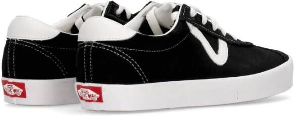 Vans Zwart Wit Sport Laag Sneaker Black Heren