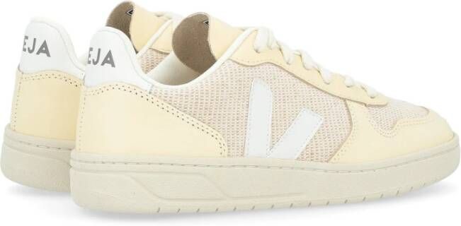 Veja Beige J-Mesh V-10 Sneaker White Dames