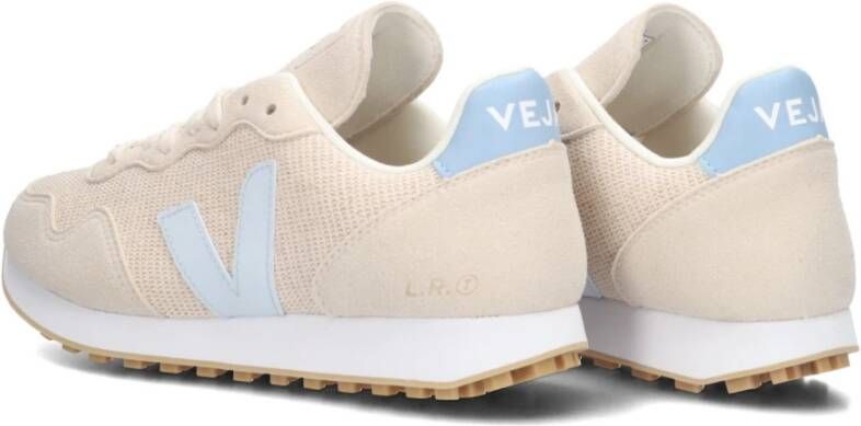 Veja Beige Lage Sneakers voor Heren White Dames