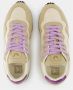 Veja Beige Nylon Sneakers Ronde Neus Beige Dames - Thumbnail 4