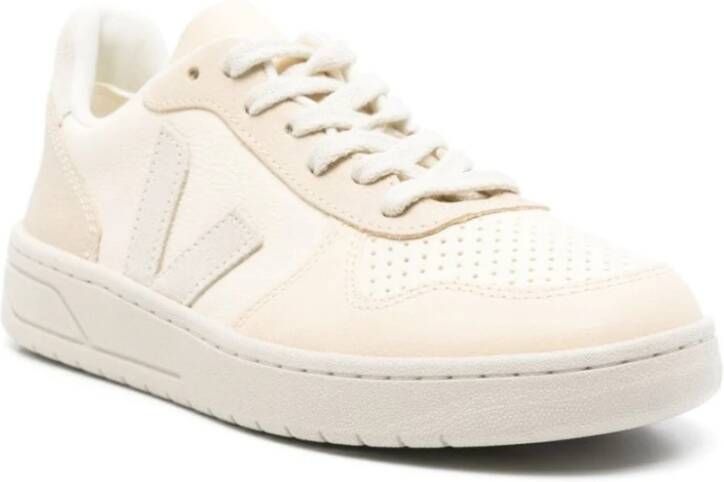 Veja Beige Sneakers Korrelige Textuur Geperforeerd Beige Dames