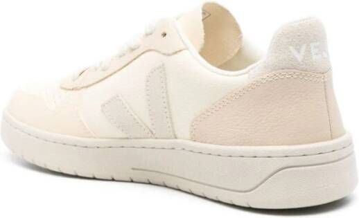 Veja Beige Sneakers Korrelige Textuur Geperforeerd Beige Dames