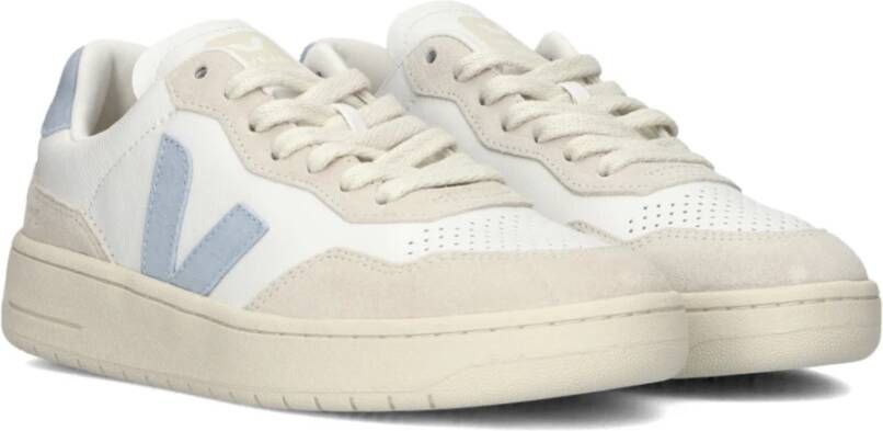 Veja Blauw en witte sneakers Multicolor Dames