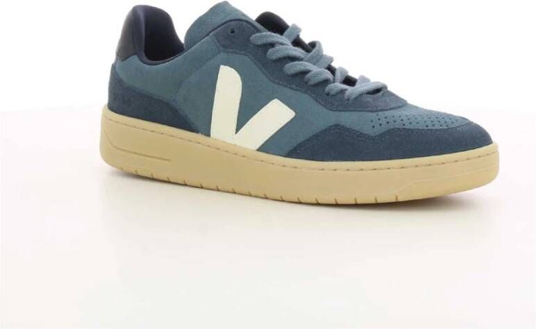 Veja Blauwe Herensneakers V-90 Stijl Blue Heren