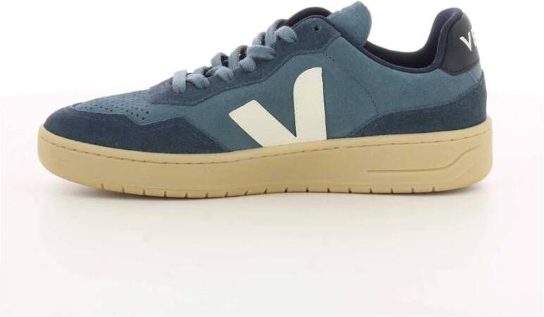 Veja Blauwe Herensneakers V-90 Stijl Blue Heren