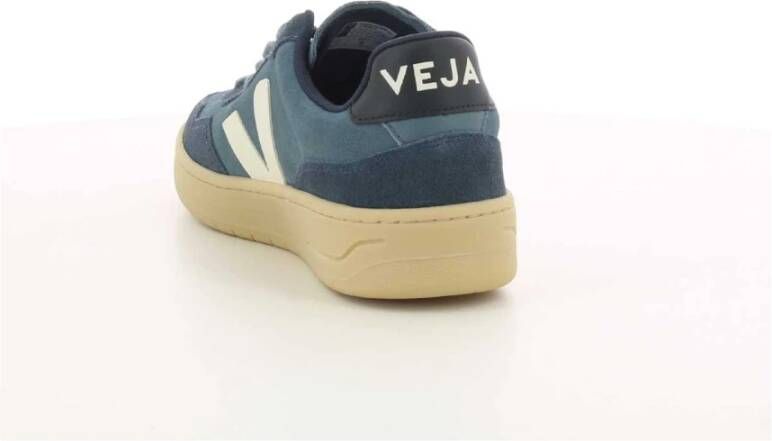 Veja Blauwe Herensneakers V-90 Stijl Blue Heren