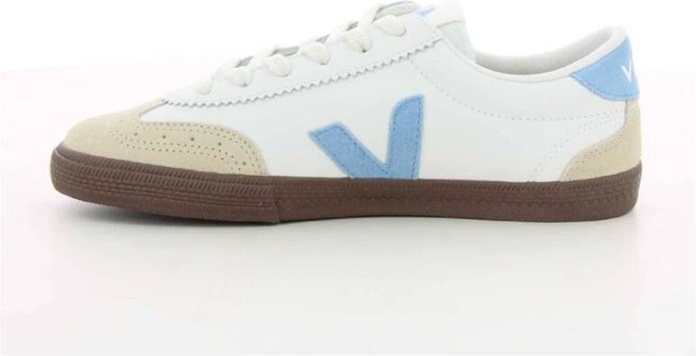 Veja Blauwe Volley Damesschoenen White Dames