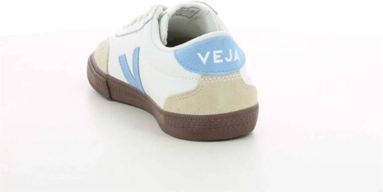 Veja Blauwe Volley Damesschoenen White Dames