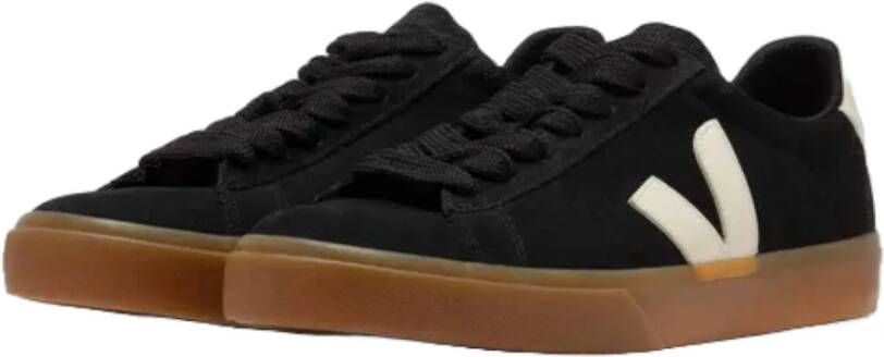 Veja Bold Suede Black Pierre Sneakers Blue Heren