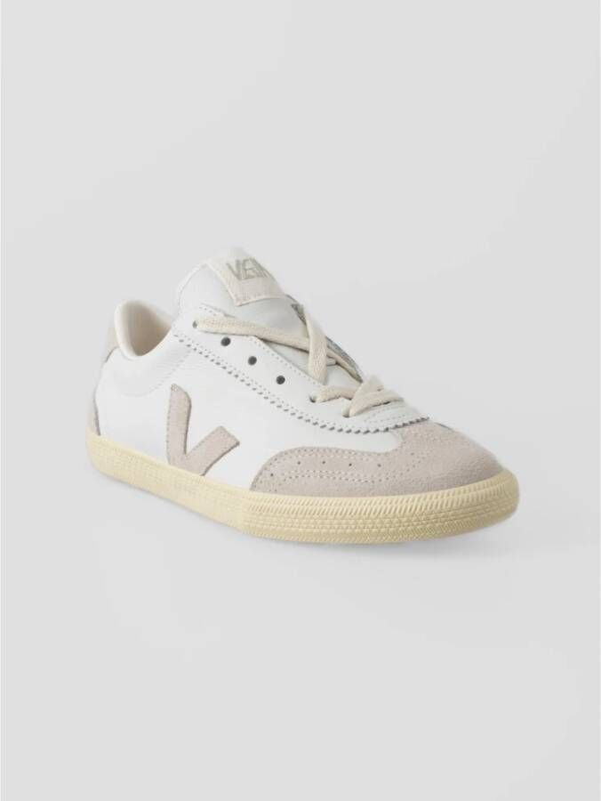 Veja Braziliaanse Volleybal Leren Sneakers White Dames