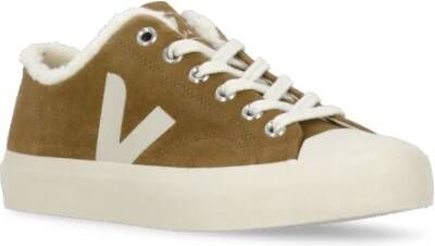 Veja Bruine Leren Sneakers voor Vrouwen Brown Dames