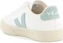 Veja Wit-Groen Leren Lage Sneakers White Heren - Thumbnail 2