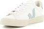 Veja Wit-Groen Leren Lage Sneakers White Heren - Thumbnail 3