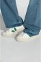 Veja Groene Leren Sneakers met Logo Detail White - Thumbnail 15