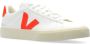 Veja Leren Logo Sneakers Vetersluiting Ronde Neus White - Thumbnail 5