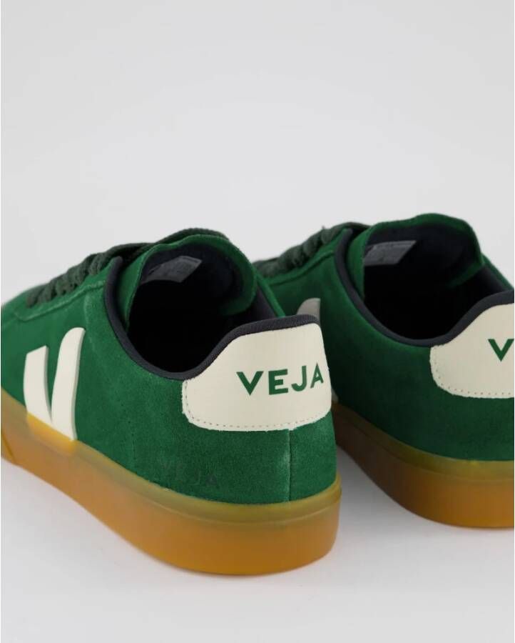 Veja Campo Suede Sneakers Green Heren