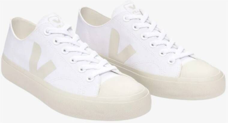 Veja Canvas Sneakers Sporty Design Casual Style White Heren