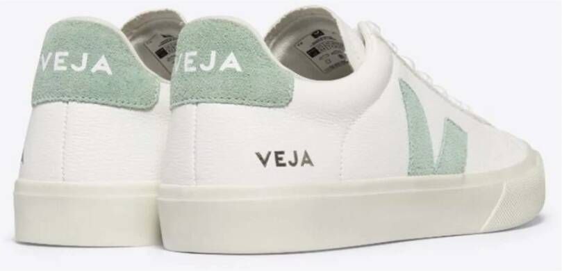 Veja Chromevrije Leren Sneakers in Creme White Dames