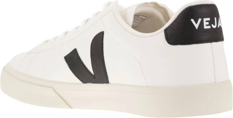 Veja Chroomvrije leren sneakers White Heren