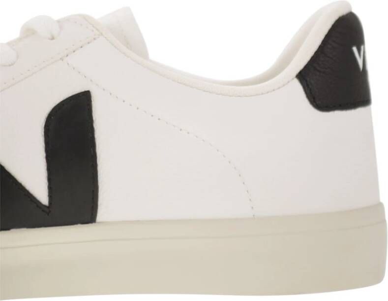 Veja Chroomvrije leren sneakers White Heren