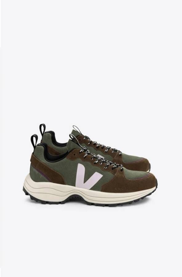 Veja Chunky Suede Sneakers Green Dames