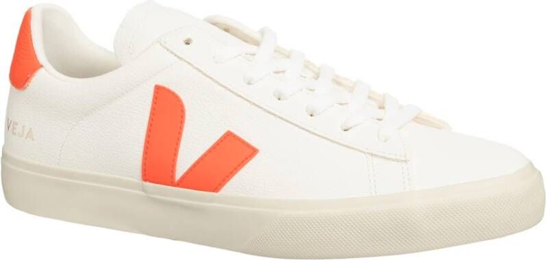 Veja Eenvoudige Veterschoenen White Heren