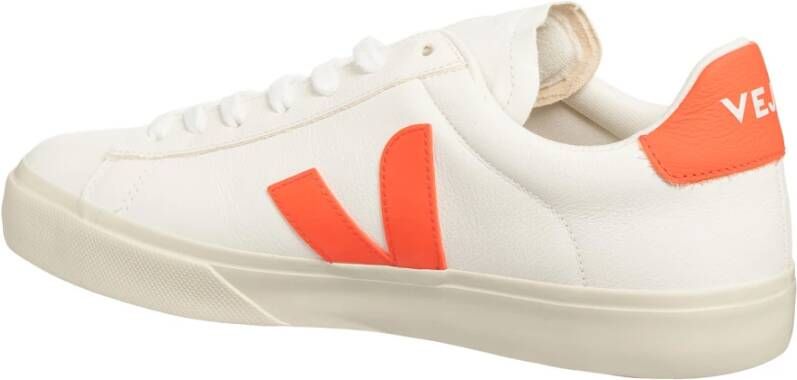 Veja Eenvoudige Veterschoenen White Heren