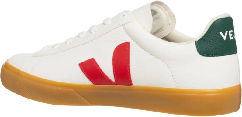 Veja Eenvoudige Vetersluiting Sneakers White Heren