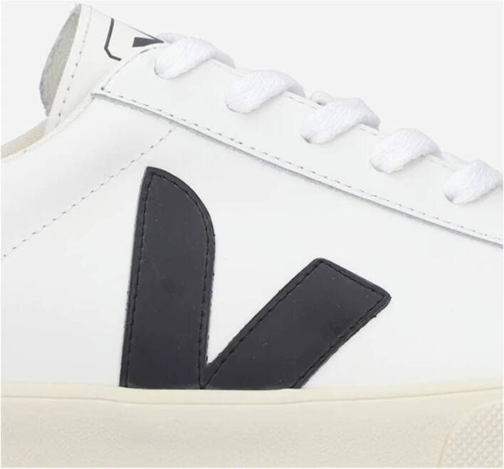 Veja Esplar lederen sneakers Wit Dames