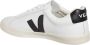 Veja Esplar Logo Leather Sneakers Schoenen Leer Wit EO0200005B - Thumbnail 4