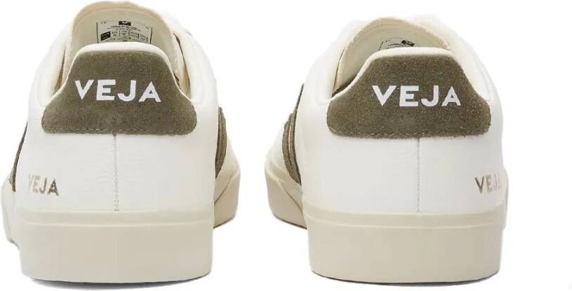 Veja Extra Wit Kaki Sneakers White Heren