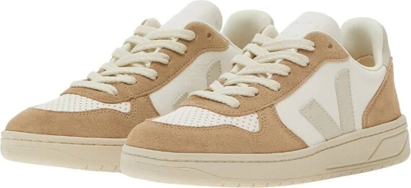 Veja Extra Wit Natuurlijk Sahara Sneakers Beige Heren