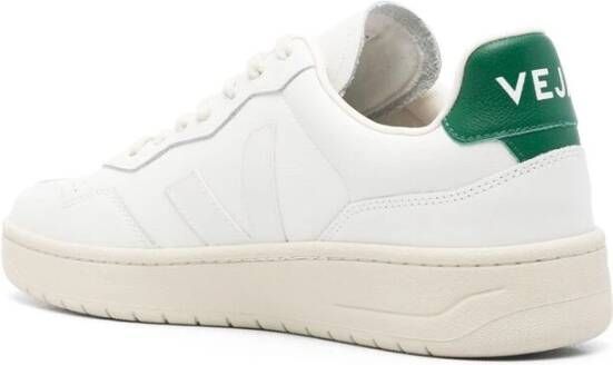 Veja Groen Wit Leren Panel Sneakers White Heren