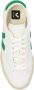 Veja Groene Leren Sneakers met Logo Detail White - Thumbnail 13